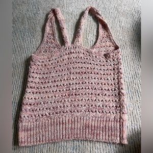 Intermix knit tank